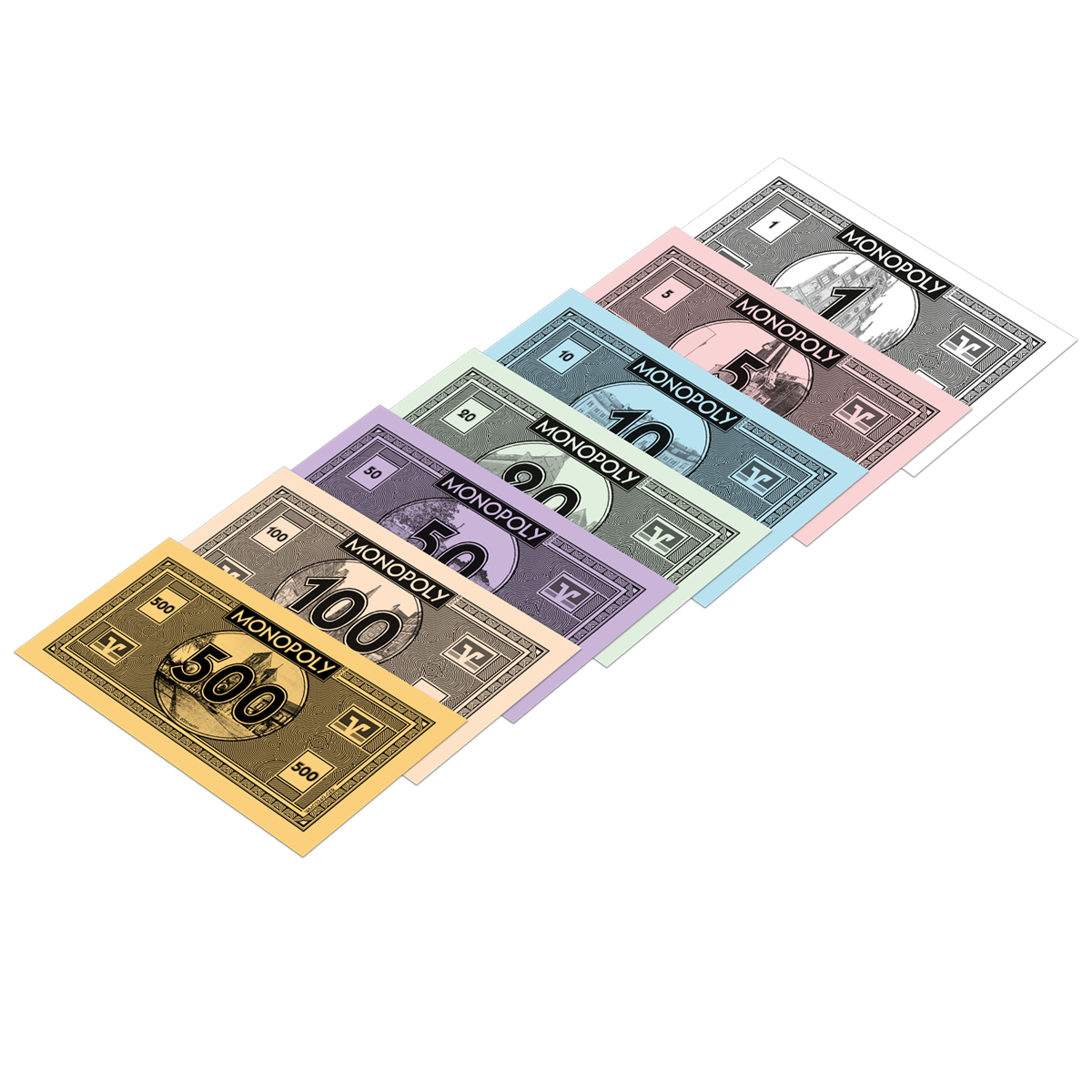 Münster Monopoly Geldscheine