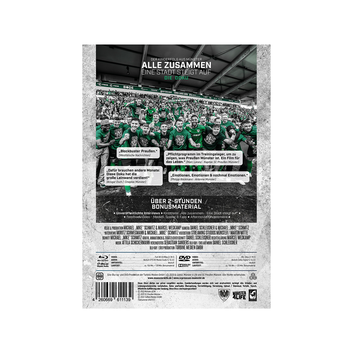 Alle zusammen - Eine Stadt steigt auf (Mediabook - BluRay & DVD)