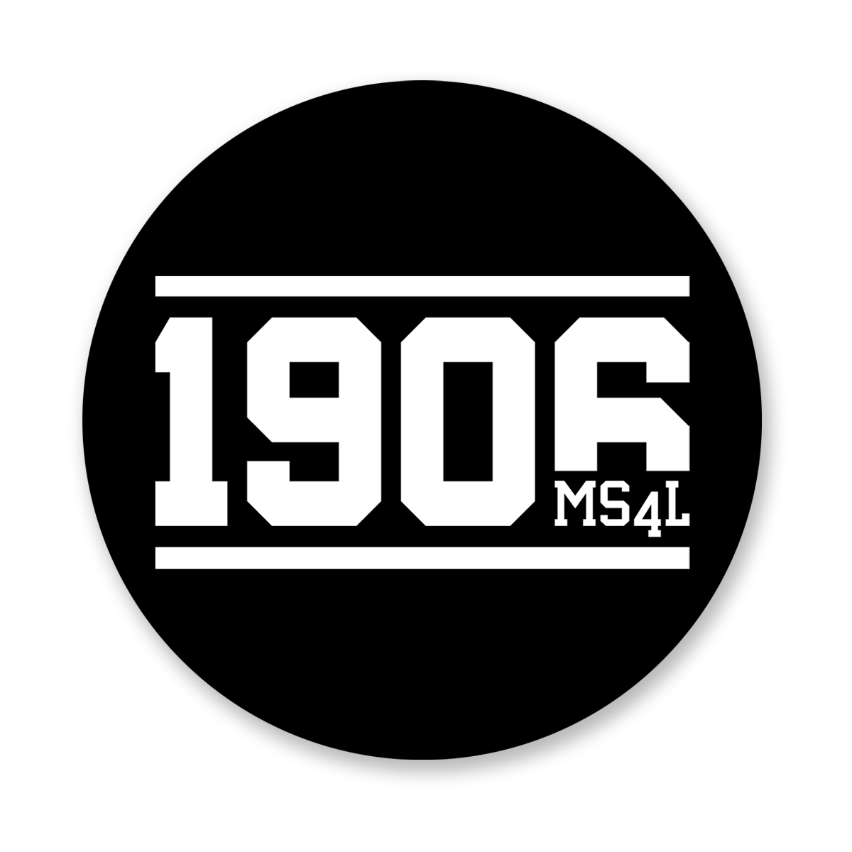 Aufkleber - 1906 - MS4L