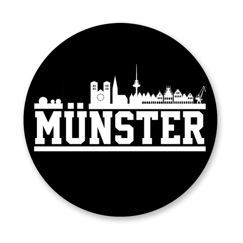 Aufkleber - Münster