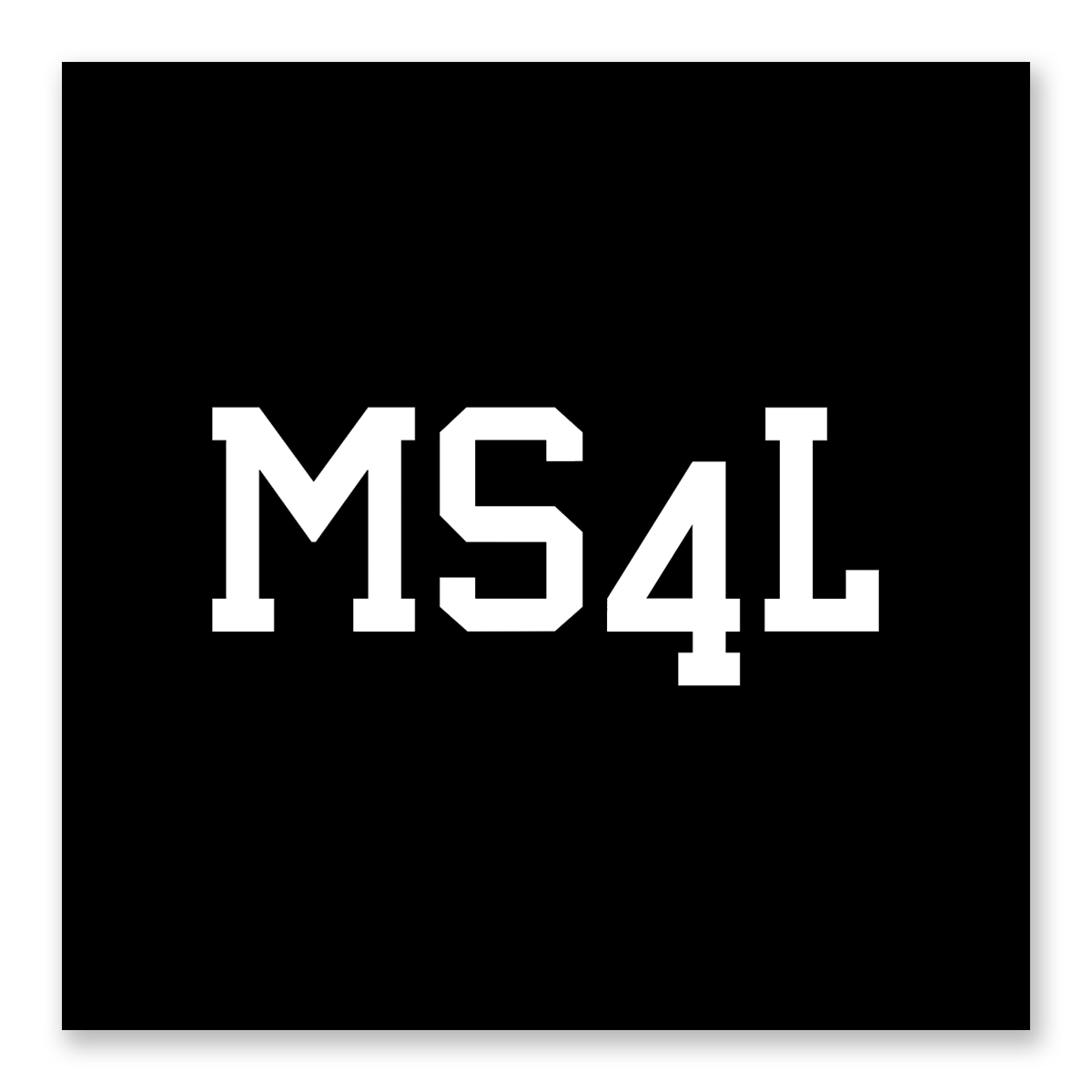Aufkleber - MS4L - College