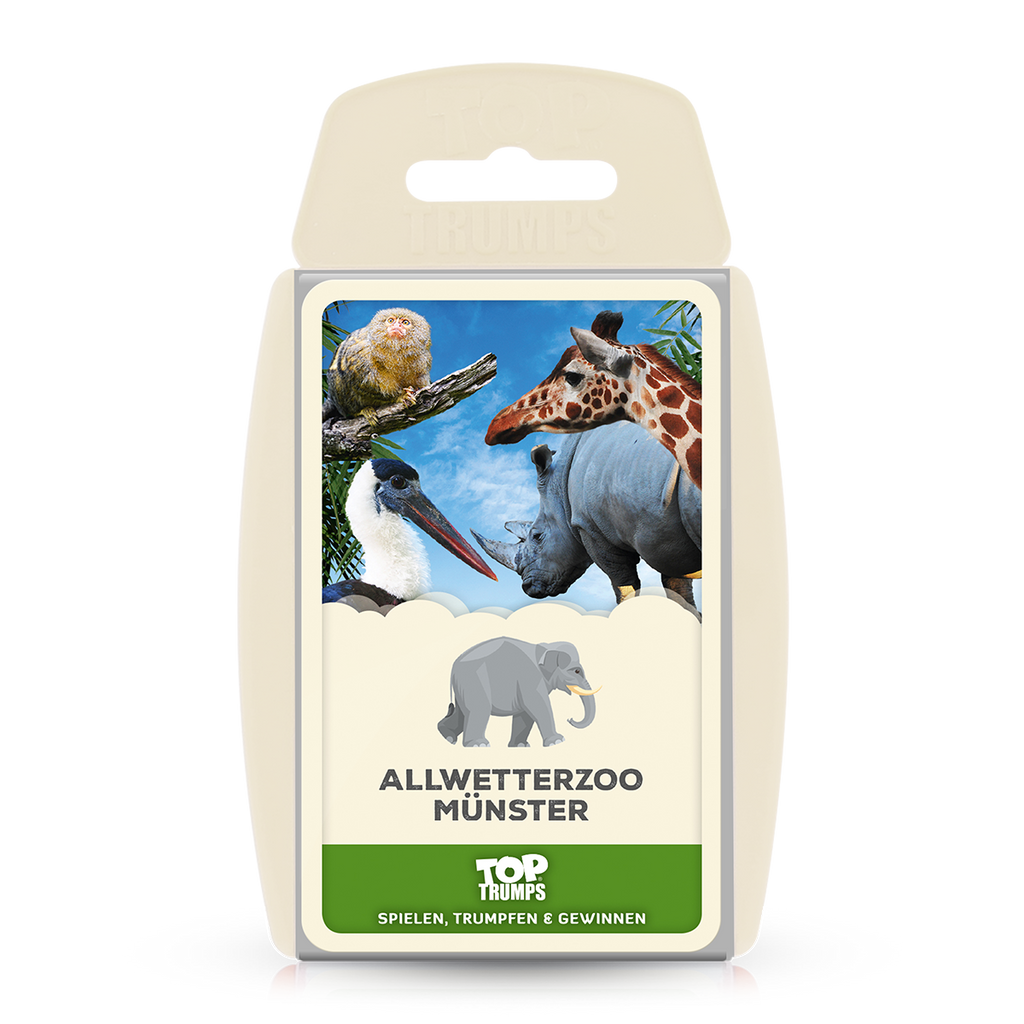Top Trumps - Allwetterzoo Münster - Kartenspiel