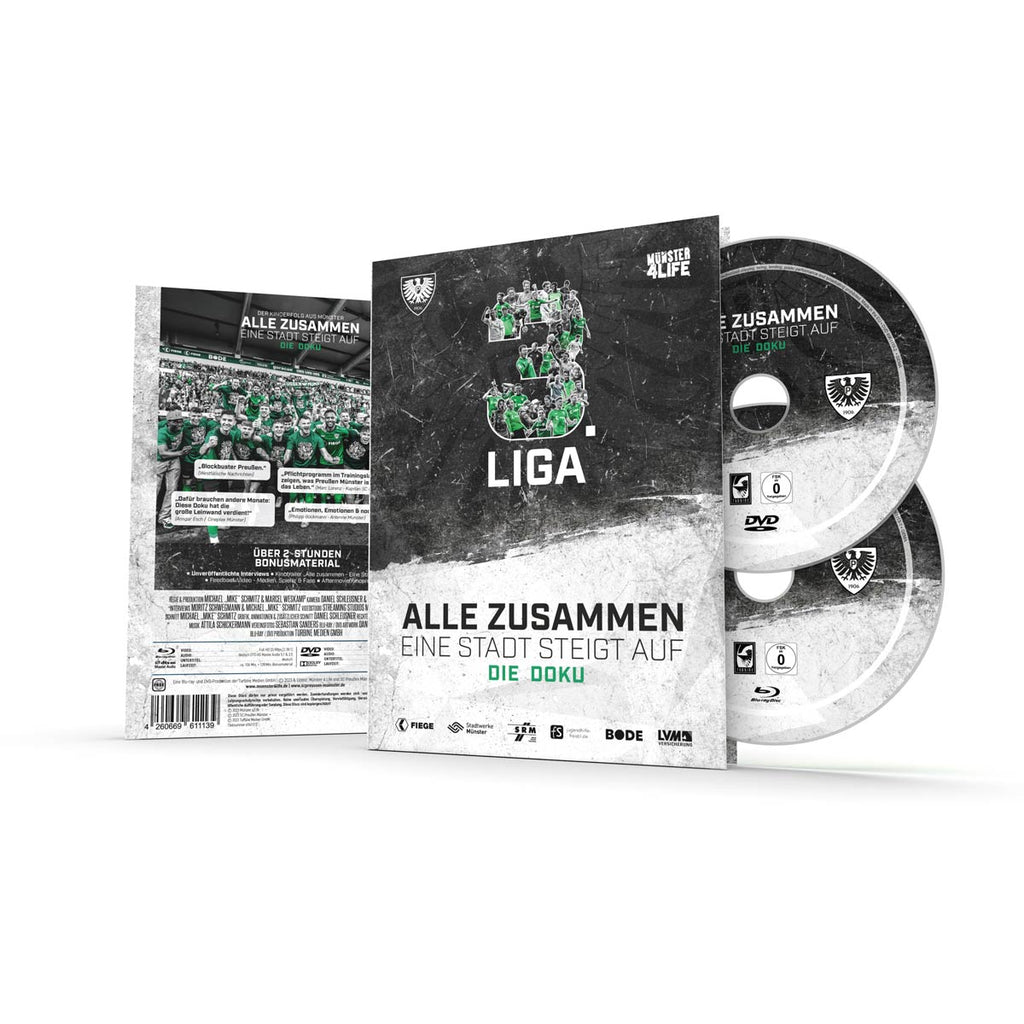 Alle zusammen - Eine Stadt steigt auf (Mediabook - BluRay & DVD)