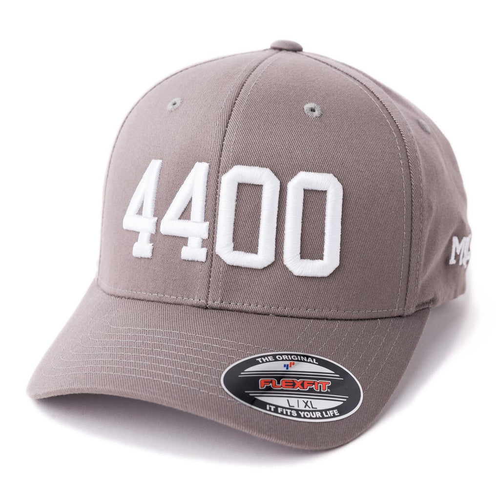 4400 x MS4L Cap (Flexfit - Grau)