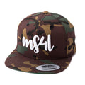 Münster Snapback Cap - MS4L Handletter (Camou)