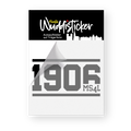 Preußen Münster Autoaufkleber 1906