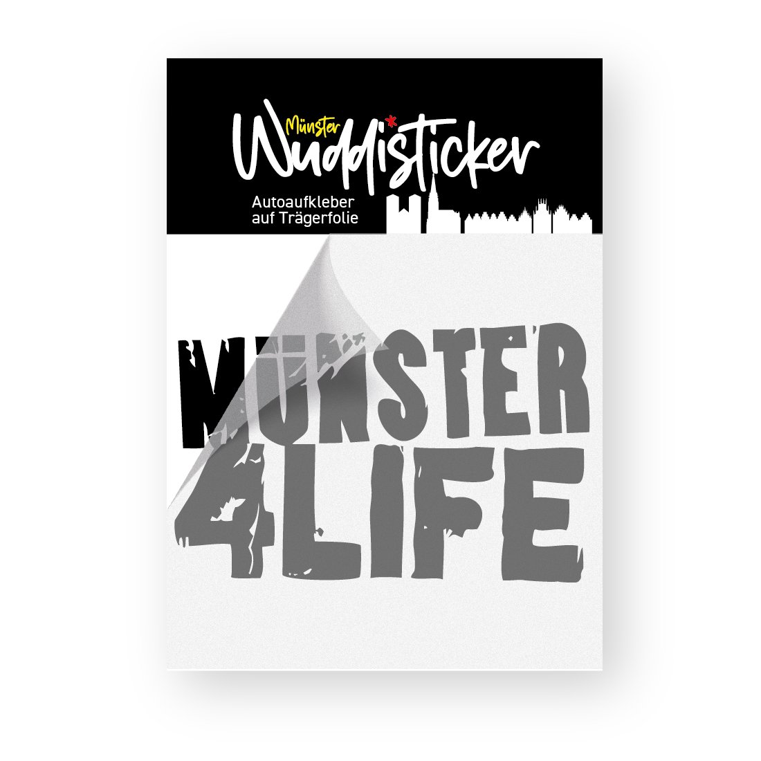 Münster 4 Life Autosticker Autoaufkleber