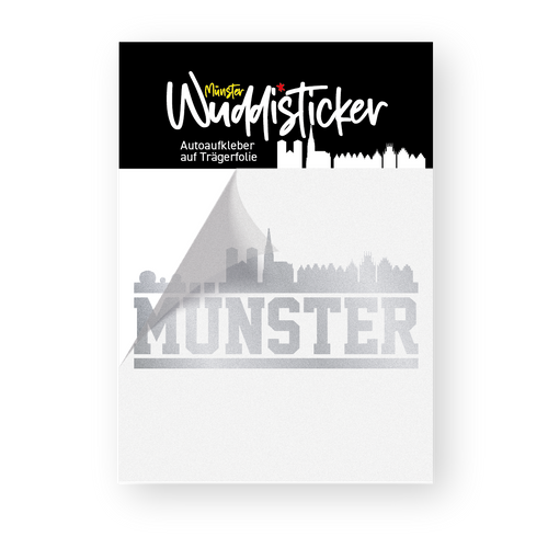 Autosticker - Münster & Skyline