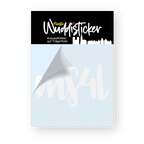 Autosticker - MS4L- Handletter