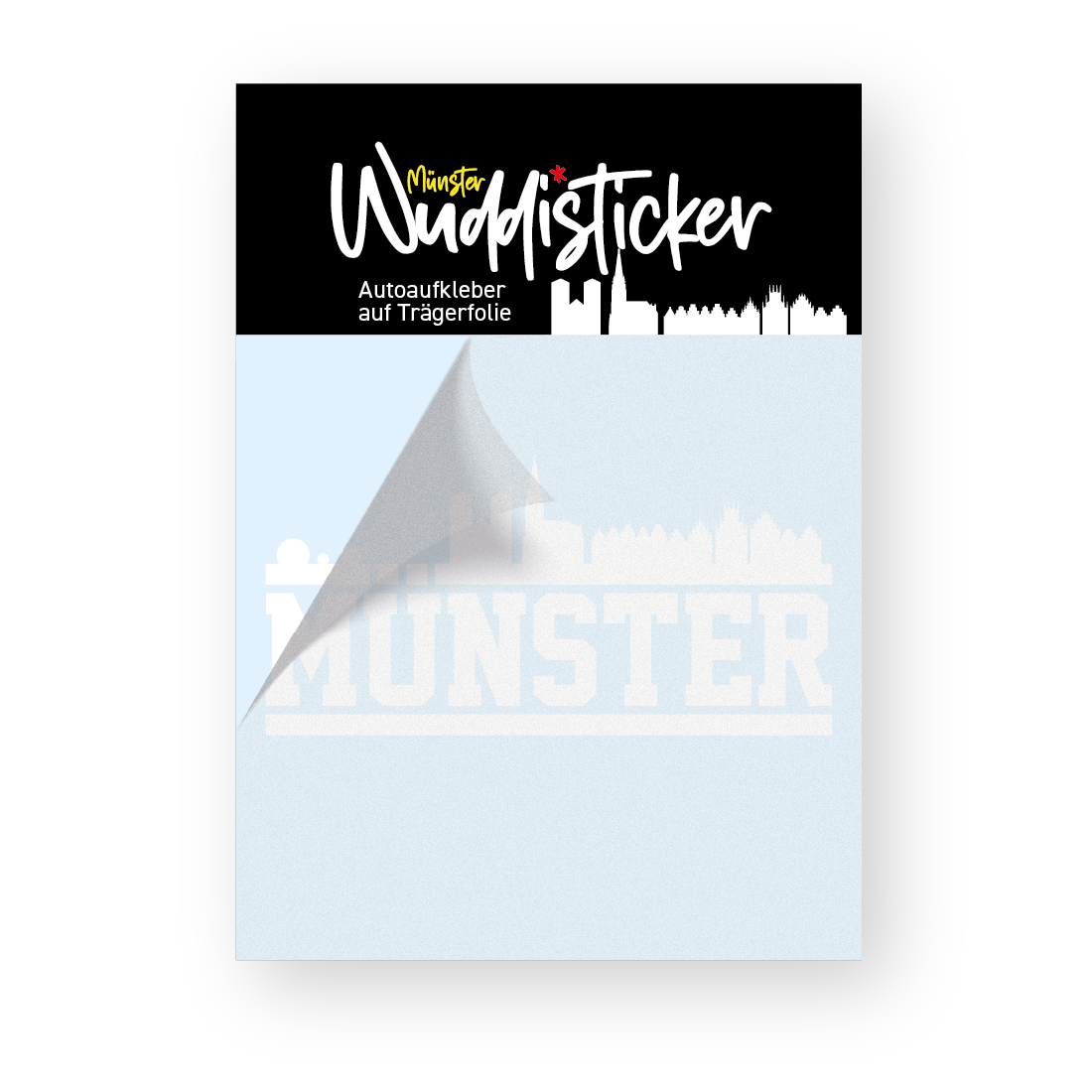 Autosticker - Münster & Skyline