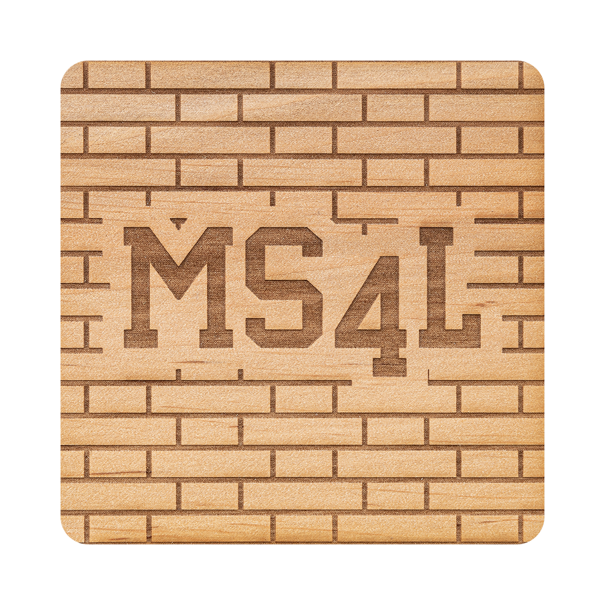 Holzuntersetzer - MS4L College