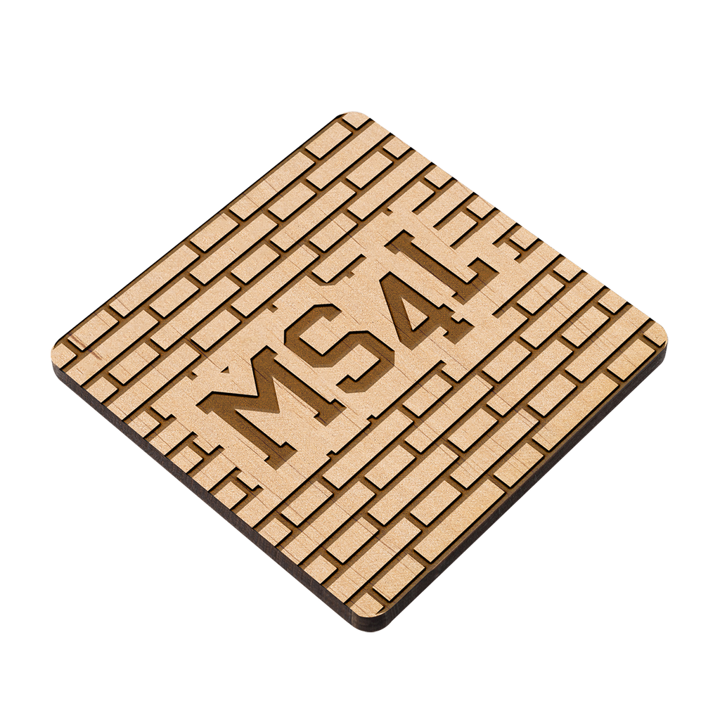 Holzuntersetzer - MS4L College
