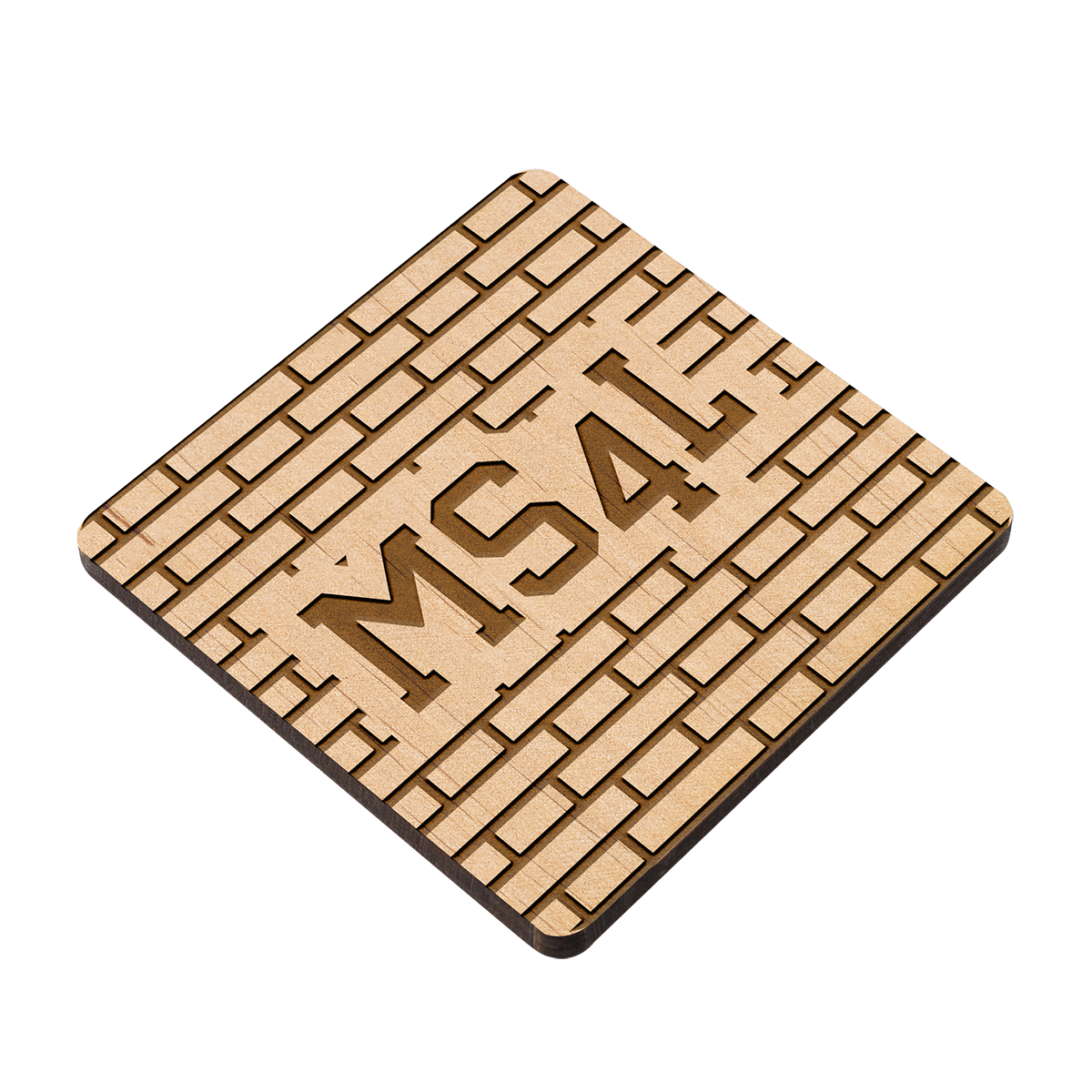 Holzuntersetzer - MS4L College