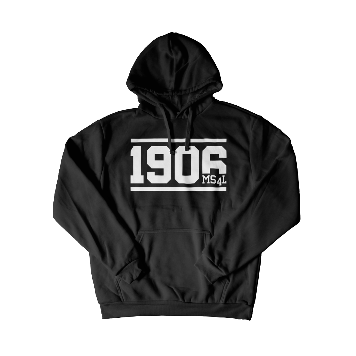 Hoodie - 1906 - MS4L (schwarz)