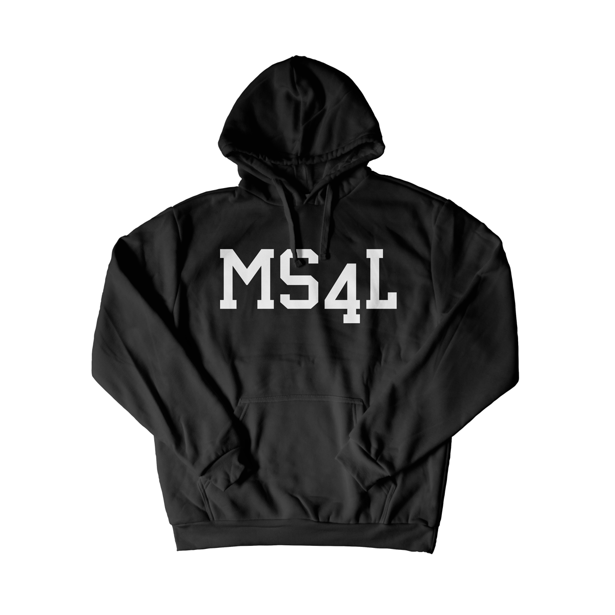 Hoodie - MS4L (schwarz)