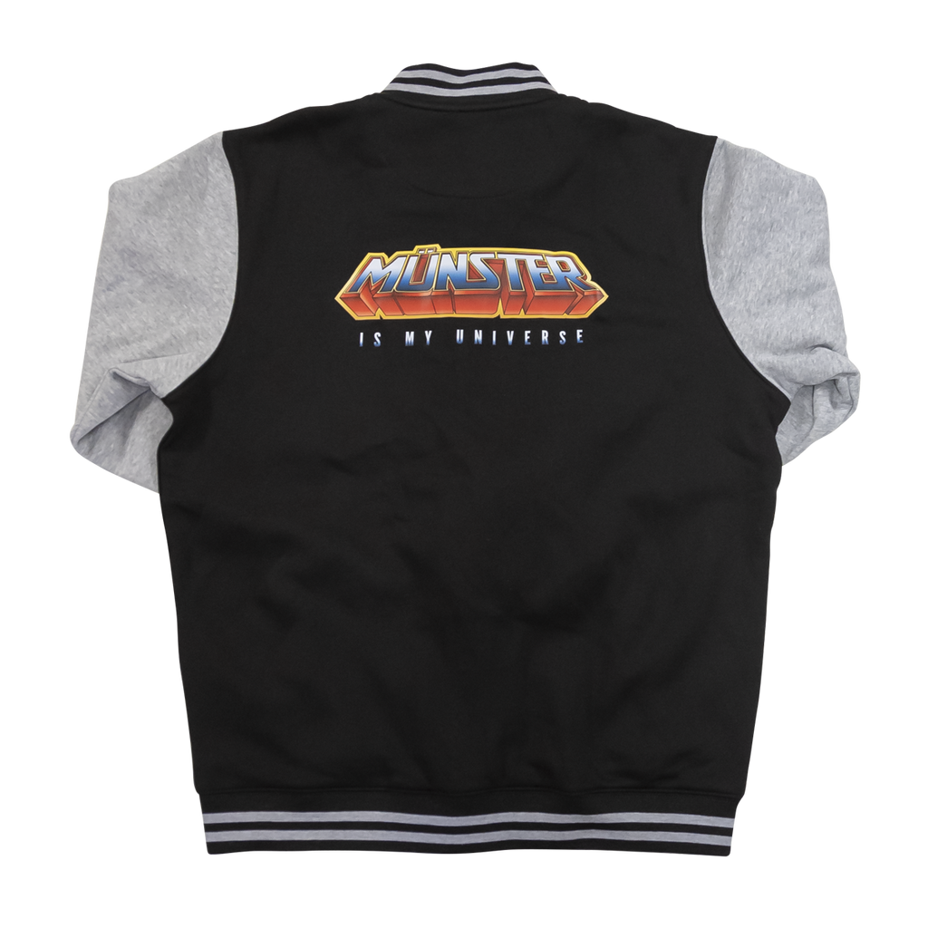 Collegejacke - MS4L x Universe (Schwarz-Grau)