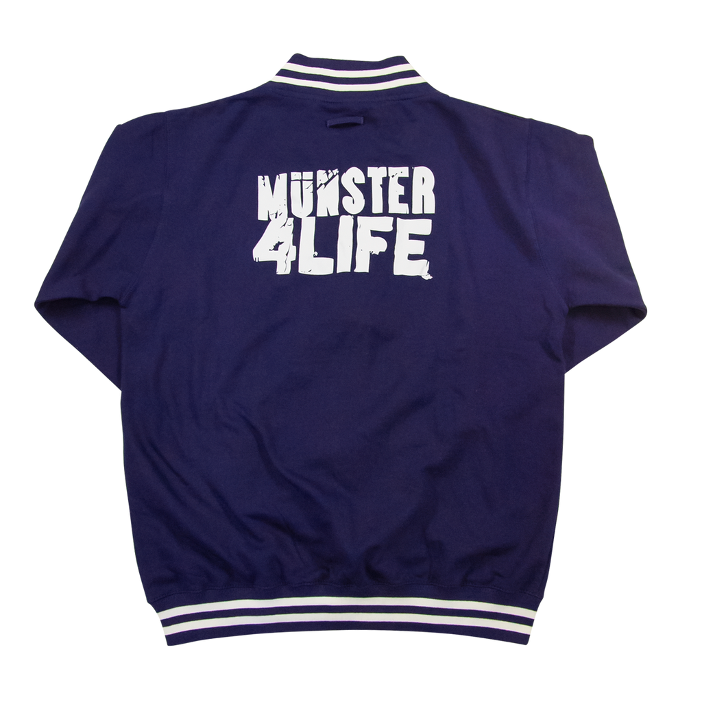 Collegejacke - Münster 4 Life (Navy)