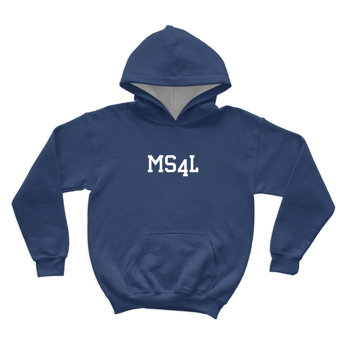Kids Hoodie - MS4L - Navy
