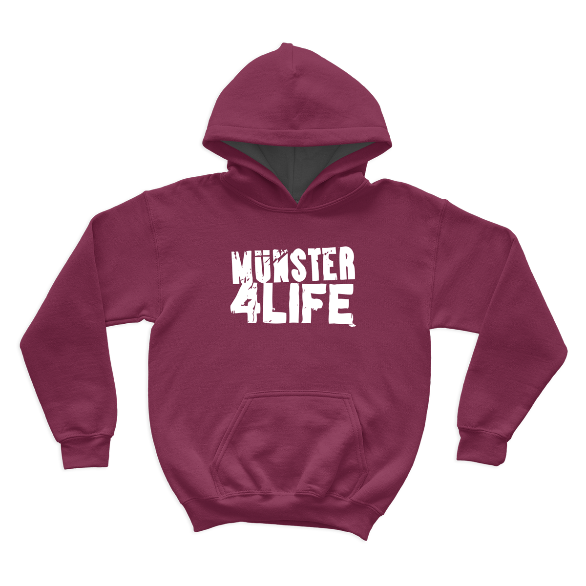 Kids Hoodie - Münster 4 Life - Maroon