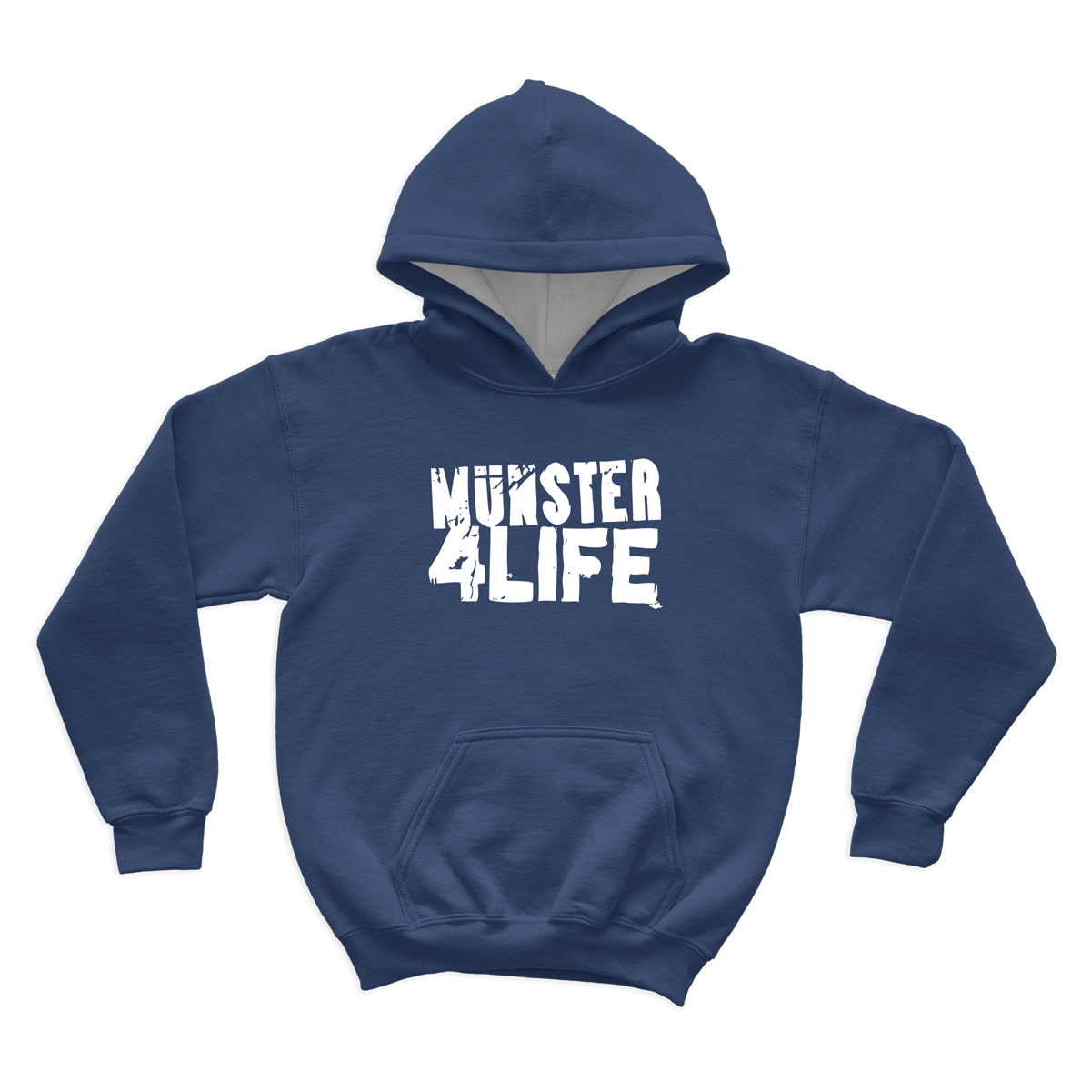 Kids Hoodie - Münster 4 Life - Navy