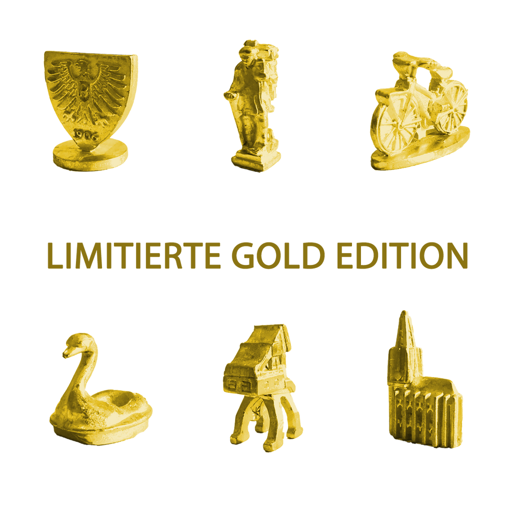Münster Monopoly Goldfiguren