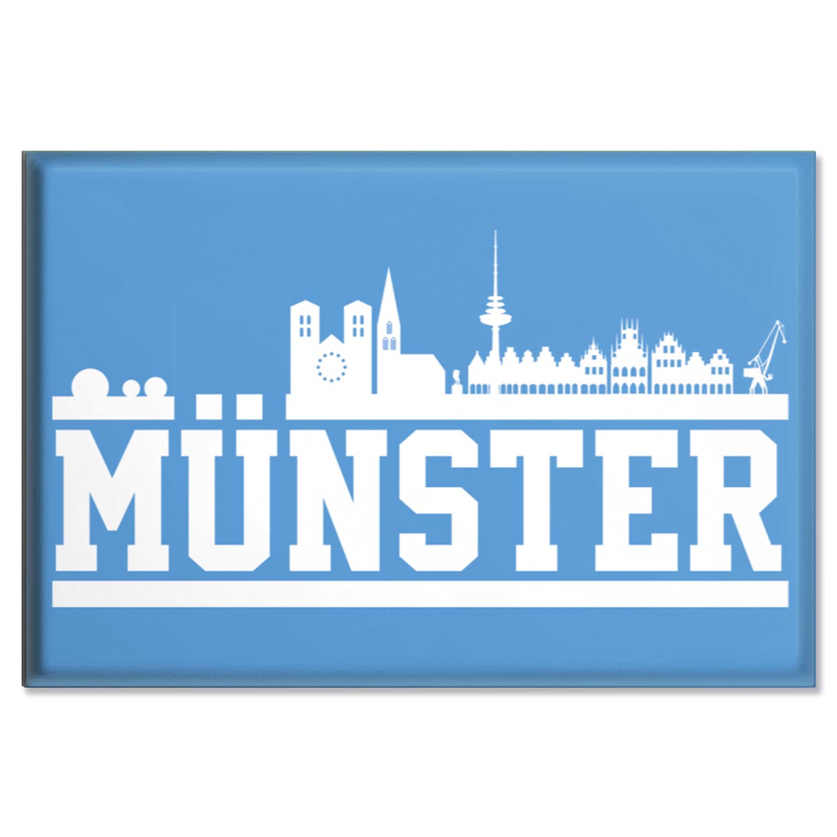 Münster Kühlschrankmagnet  MS4L