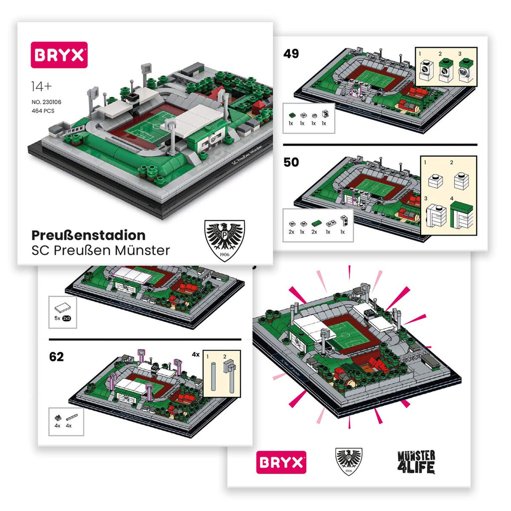 Preussenstadion - BRYX Klemmbaustein Set