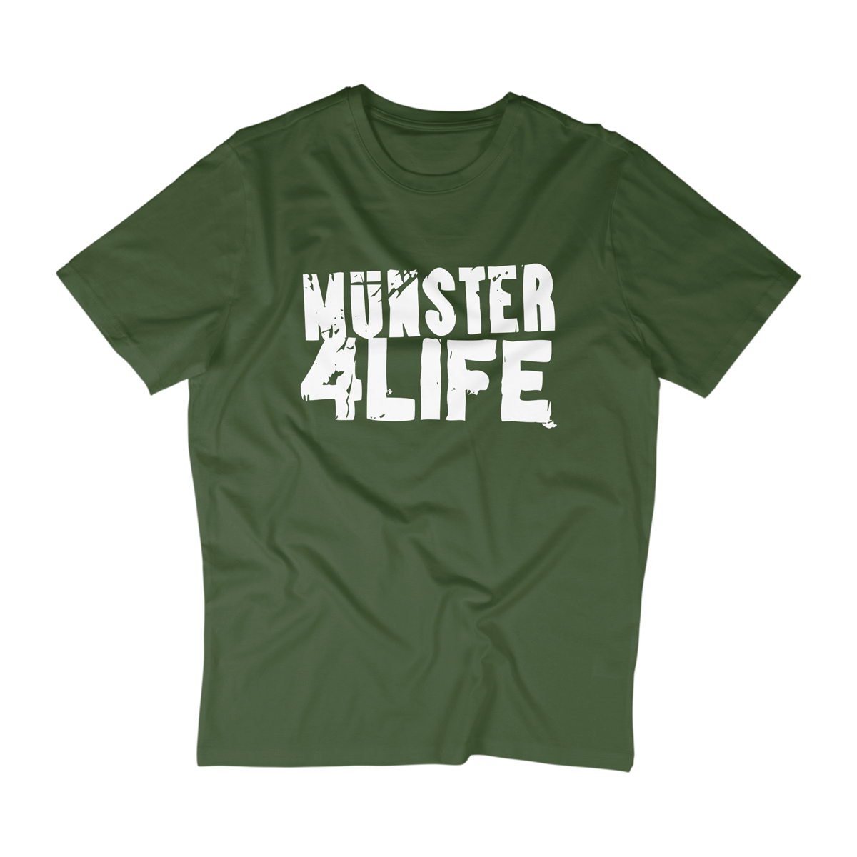 T-Shirt - Münster 4 Life - Flaschengrün