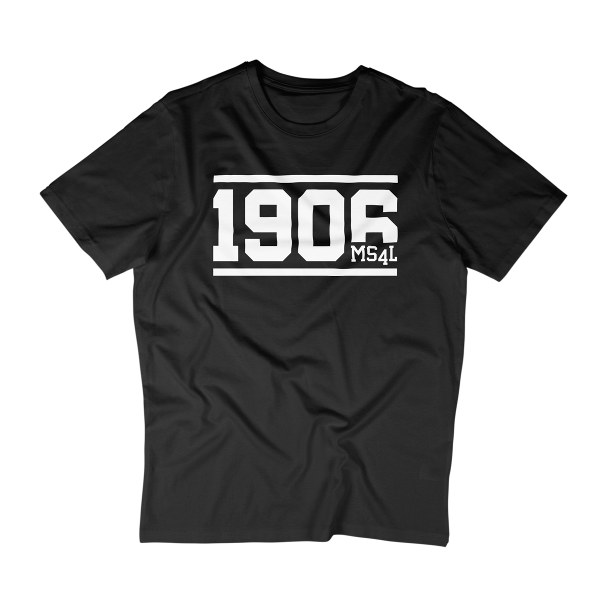 T-Shirt - 1906 - MS4L - Schwarz