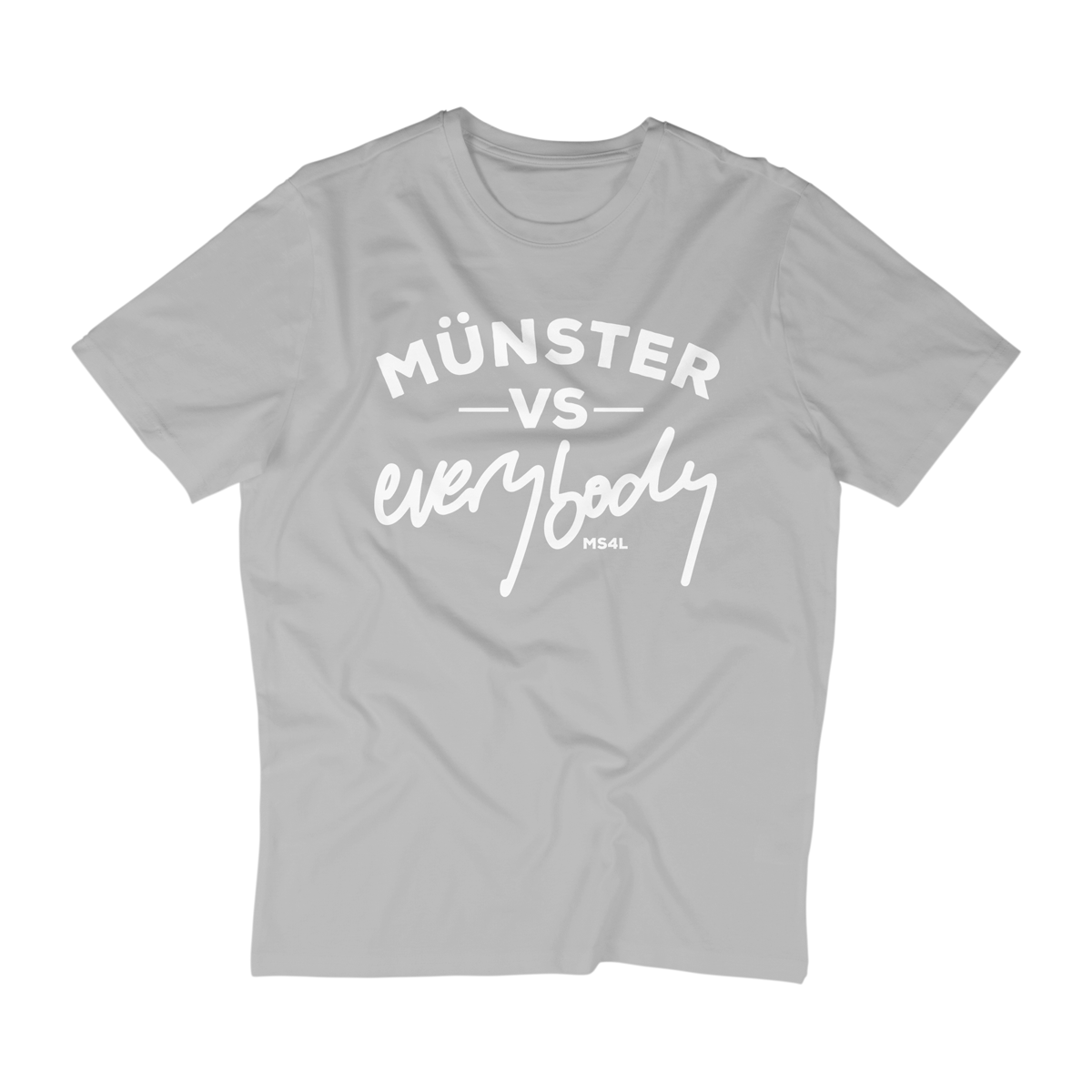 T-Shirt - Münster vs everybody - Grau