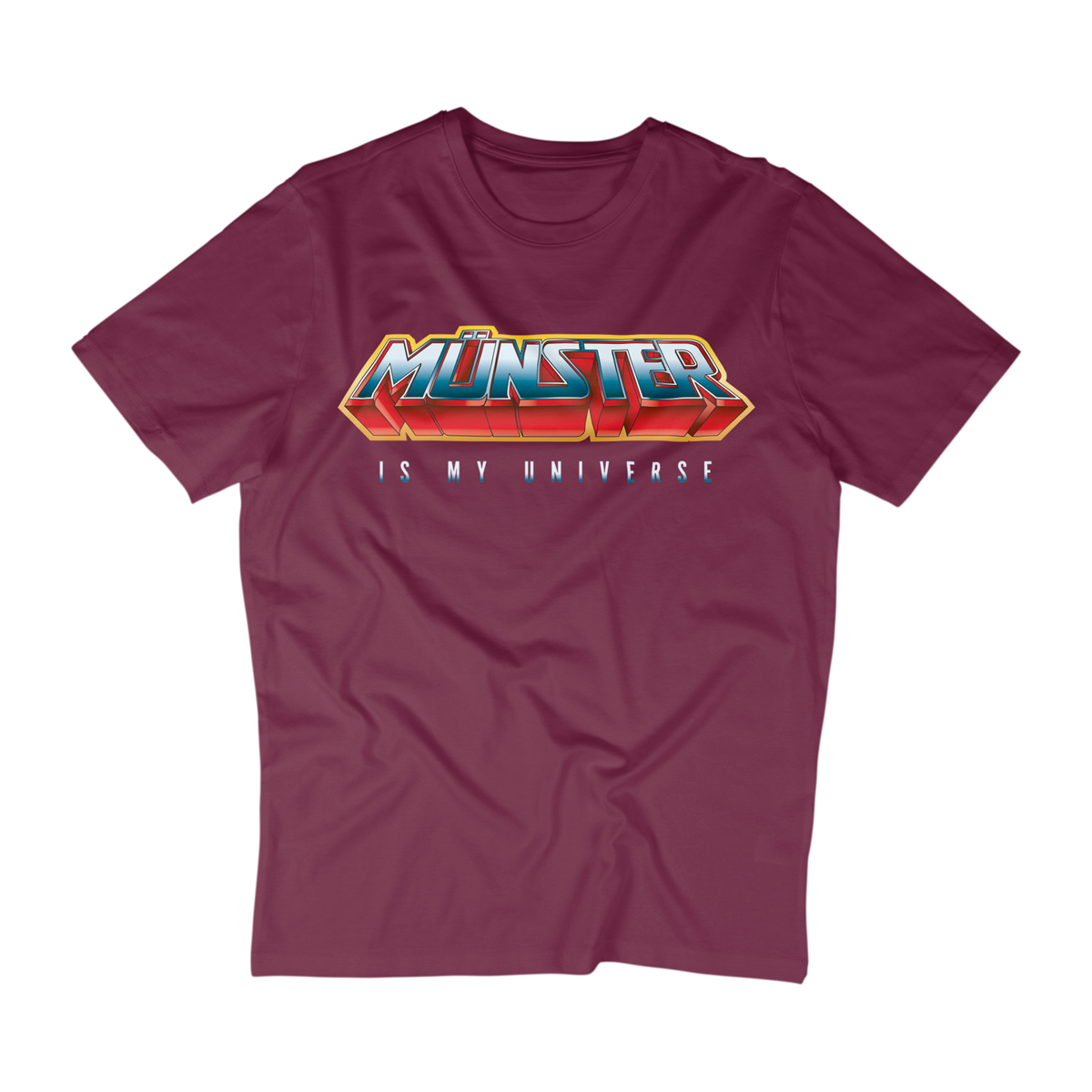 T-Shirt - Münster is my Universe - Burgundy