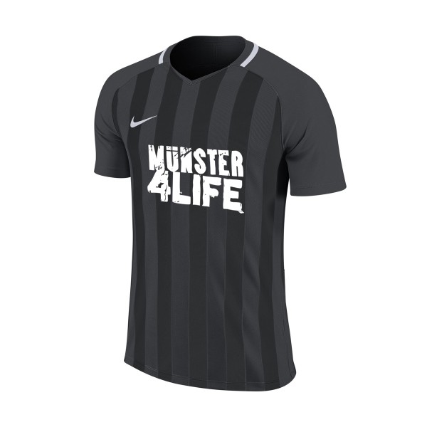 Münster 4 Life Fußball Trikot (Schwarz-Grau)