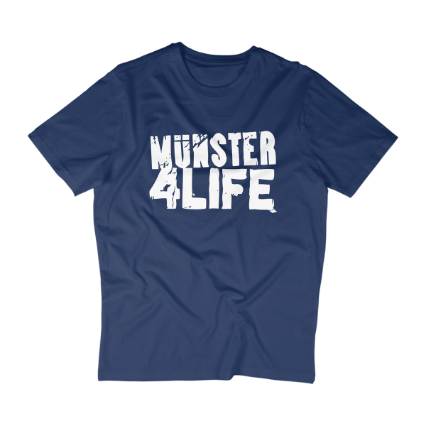 T-Shirt - Münster 4 Life - Navy