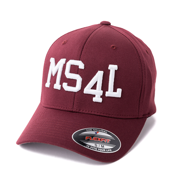 Münster Flexfit Cap - MS4L (maroon)