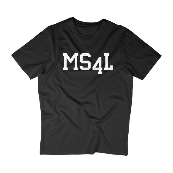 T-Shirt - MS4L College - Schwarz