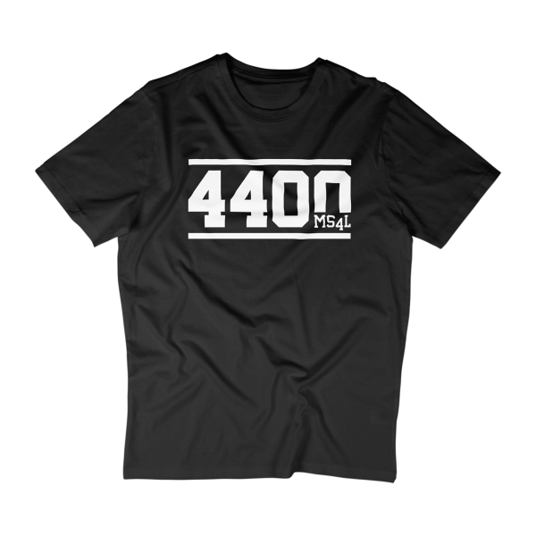 T-Shirt - 4400 - MS4L - Schwarz