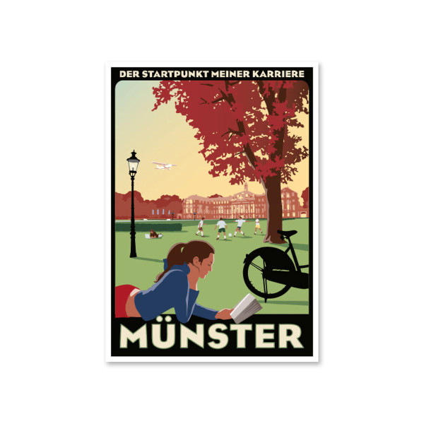 Münster Postkarte Lars Wentrup