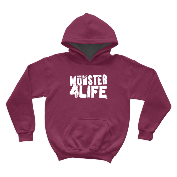 Kids Hoodie - Münster 4 Life - Maroon