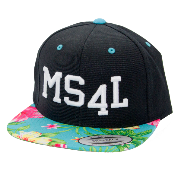 Münster Snapback Cap - MS4L (Hawaii Aqua)
